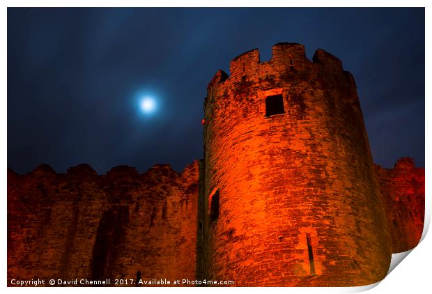 Conwy Castle Print by David Chennell