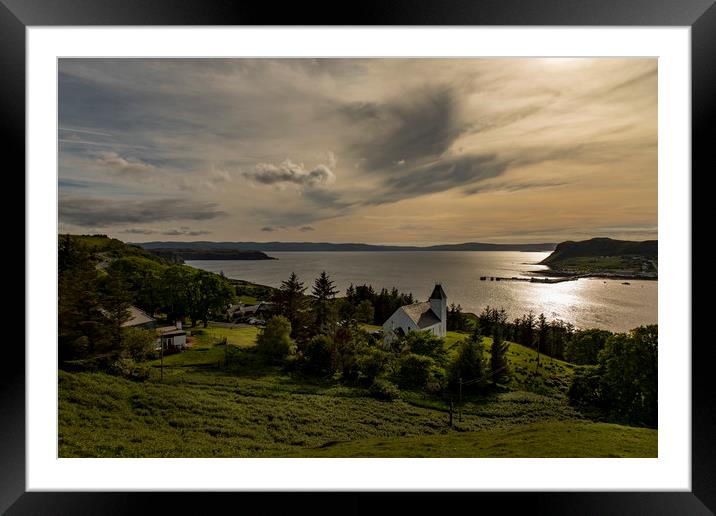 Uig bay, Isle of Skye Framed Mounted Print by Marlane Clarke