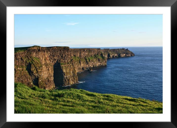 Cliffs of Moher, County Clare, Ireland  Framed Mounted Print by Aidan Moran