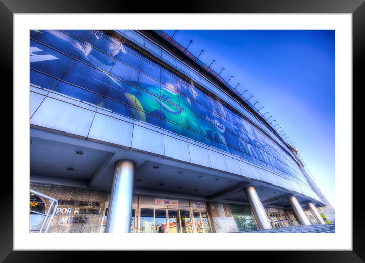 Fenerbahce Stadium Framed Mounted Print by David Pyatt