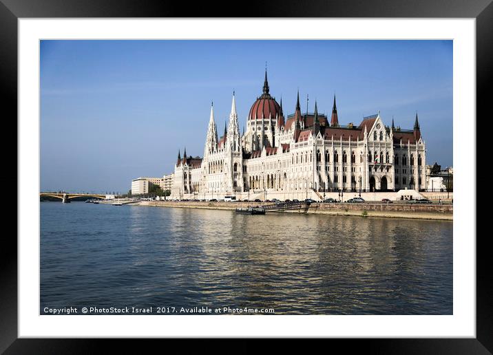 Budapest, Parliament Building  Framed Mounted Print by PhotoStock Israel