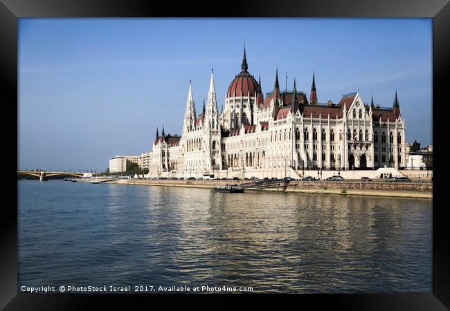 Budapest, Parliament Building  Framed Print by PhotoStock Israel