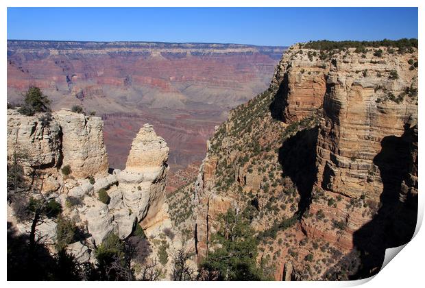 The Grand Canyon, Arizona, America  Print by Aidan Moran