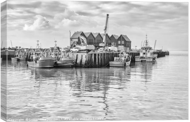 Water at Whitstable Canvas Print by Wayne Lytton