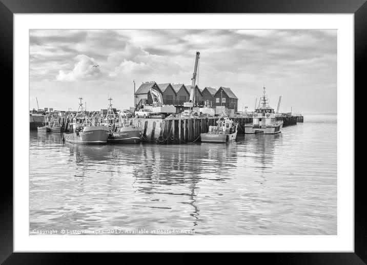 Water at Whitstable Framed Mounted Print by Wayne Lytton