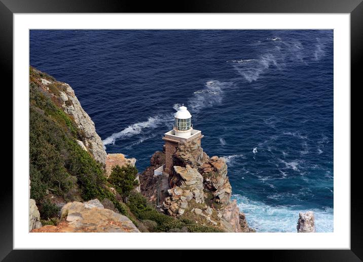 Cape Of Good Hope Lighthouse  Framed Mounted Print by Aidan Moran
