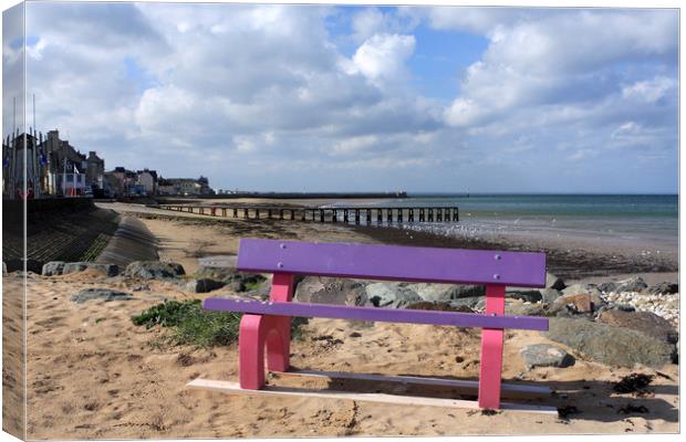  Grandcamp Maisy, Normandy, France  Canvas Print by Aidan Moran