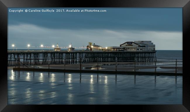North Pier Blackpool Framed Print by Caroline James
