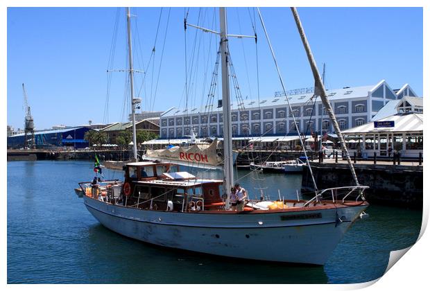 Cape Town Waterfront, South Africa  Print by Aidan Moran