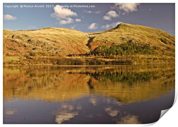 Helvellyn Reflections in Thirlmere Print by Martyn Arnold