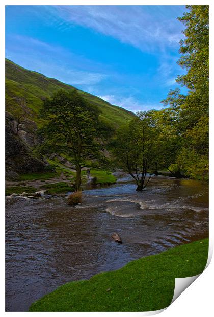 Dovedale Print by peter tachauer