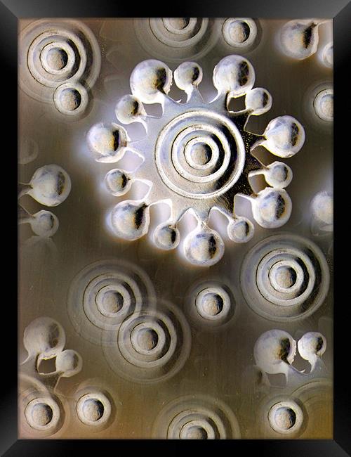 solar spirals Framed Print by Heather Newton