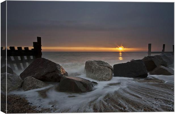 A New Day Dawning. Canvas Print by Martin Appleby