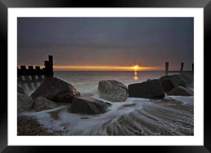 A New Day Dawning. Framed Mounted Print by Martin Appleby