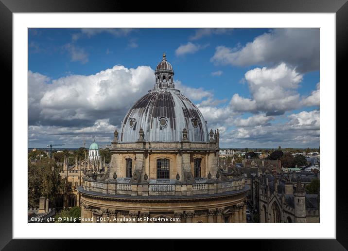 Radcliffe Camera Oxford Framed Mounted Print by Philip Pound