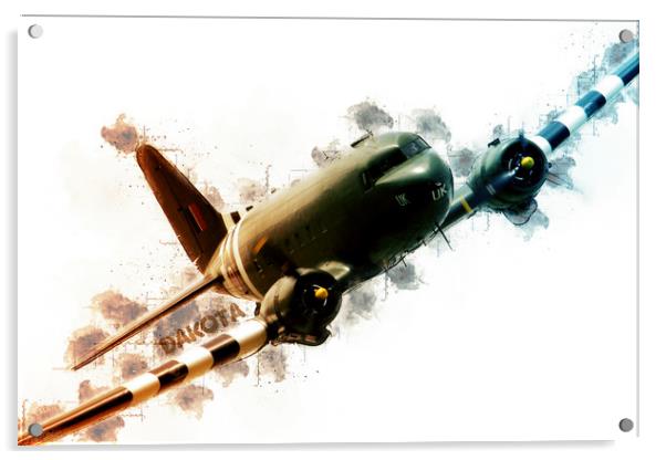 C-47 Dakota - Tech Acrylic by J Biggadike