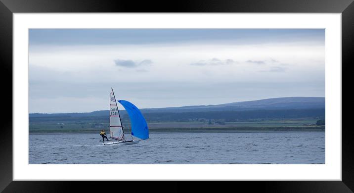 Sailor on the Moray Firth Framed Mounted Print by Alan Whyte