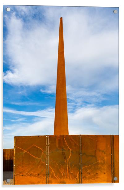 IBCC spire Acrylic by Gary Eason