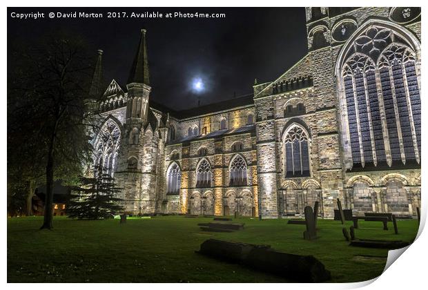 Durham Cathedral Print by David Morton