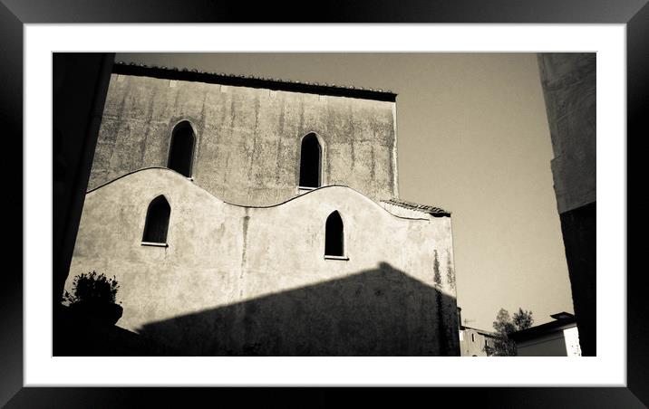 Old building, Atrani, Italy Framed Mounted Print by Larisa Siverina