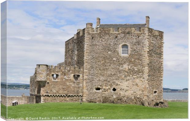 Blackness Castle ( Fort William in Outlander ) Canvas Print by Photogold Prints