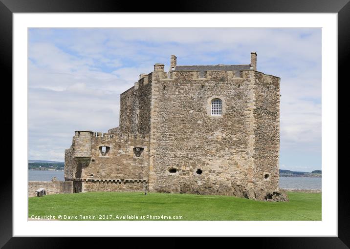 Blackness Castle ( Fort William in Outlander ) Framed Mounted Print by Photogold Prints
