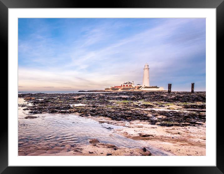 Cool and beautiful St Mary Framed Mounted Print by Naylor's Photography
