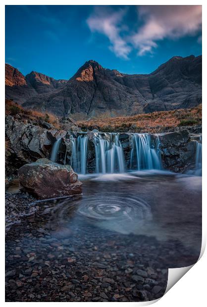 Fairy Pools Isle of Skye Print by Paul Andrews