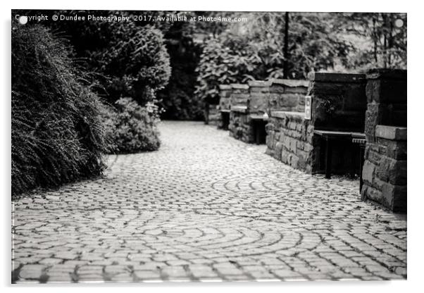 Granite cobbles  Acrylic by Dundee Photography