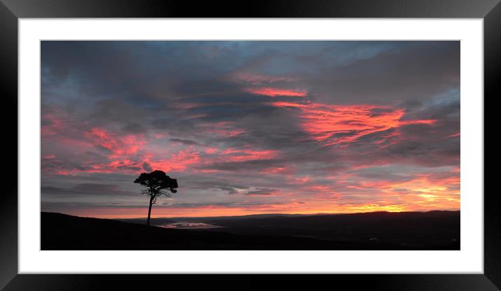 Big Sky Above the Beauly Firth and Inverness  Framed Mounted Print by Macrae Images