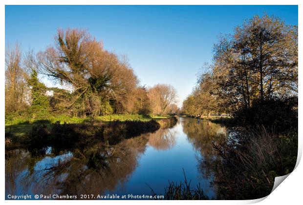 River Itchen Print by Paul Chambers