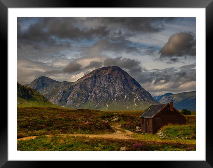 Buachaille Etive Mor. Framed Mounted Print by Tommy Dickson