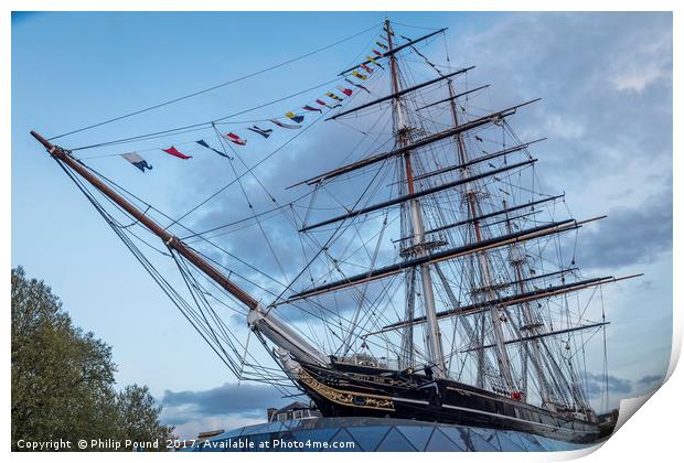 The Cutty Sark Print by Philip Pound