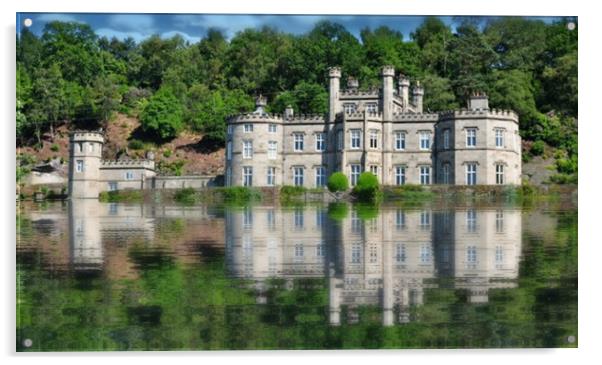 beautiful castle Acrylic by sue davies