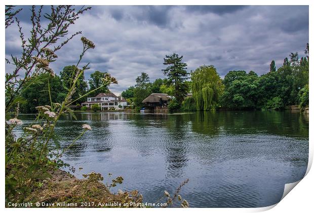 Henley-on-Thames Print by Dave Williams