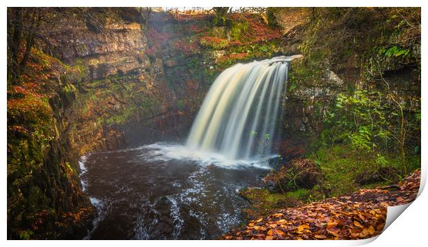 Full Falls at Dalcairney Print by Gareth Burge Photography