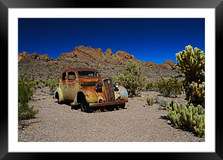 Nelson ghost town Framed Mounted Print by Robert Fielding