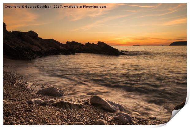 On Shore Off Shore Print by George Davidson