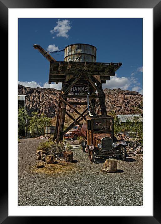 Nelson ghost town Framed Mounted Print by Robert Fielding