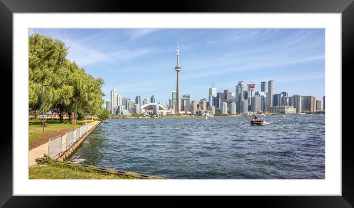Lake Ontario Panorama Framed Mounted Print by Naylor's Photography