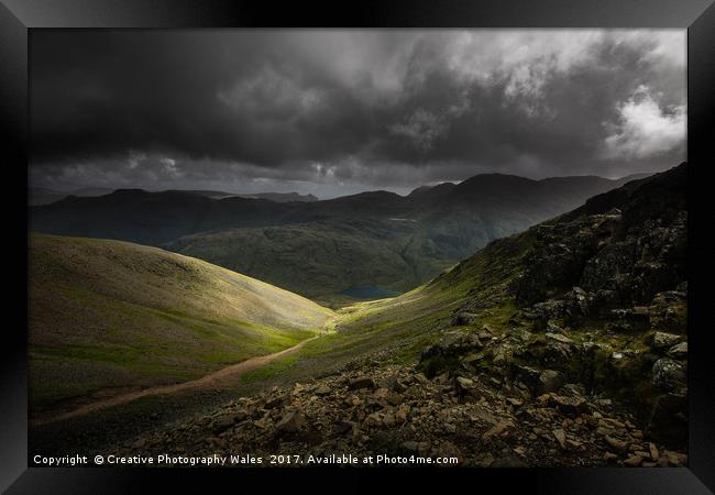 Light on the Lake District Framed Print by Creative Photography Wales