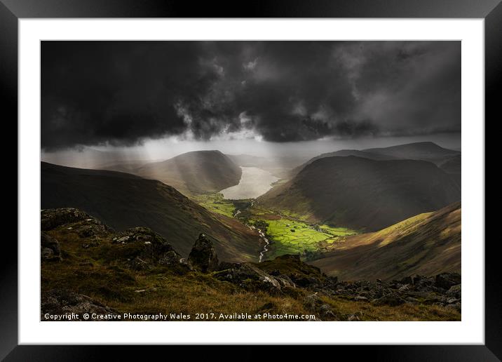 Ennerdale View Framed Mounted Print by Creative Photography Wales