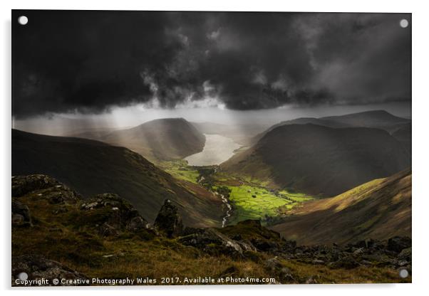 Ennerdale View Acrylic by Creative Photography Wales