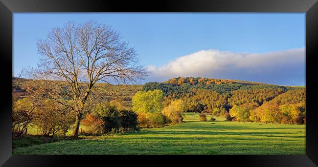 Hope Valley during Autumn                          Framed Print by Darren Galpin