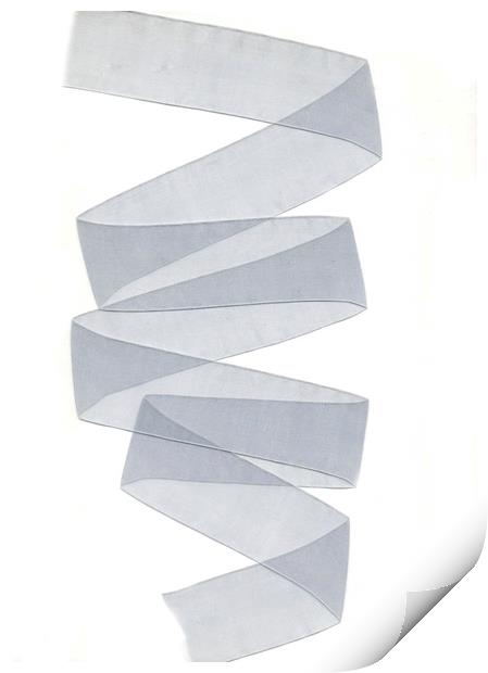 Nylon ribbon   Print by Larisa Siverina