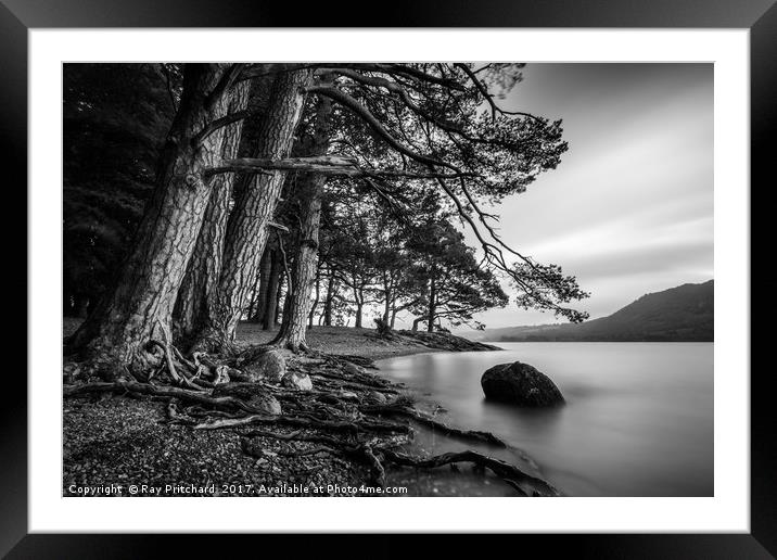Derwent Water Framed Mounted Print by Ray Pritchard