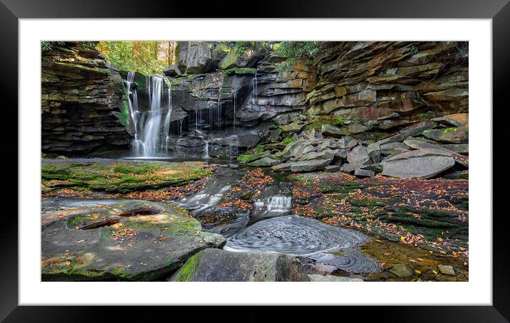 Blackwater Falls State Park, West Virginia, USA. Framed Mounted Print by Nataliya Dubrovskaya