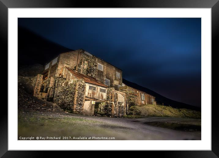 Force Crag mine in Braithwaite  Framed Mounted Print by Ray Pritchard