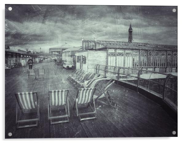 North Pier    Acrylic by Victor Burnside