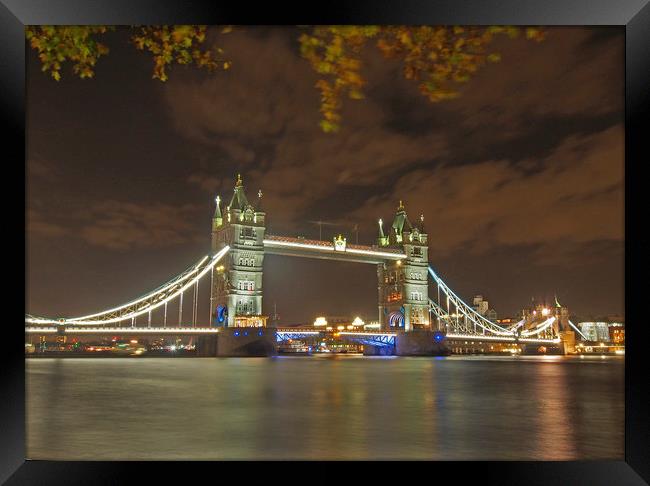 Tower Bridge London  Framed Print by Clive Eariss